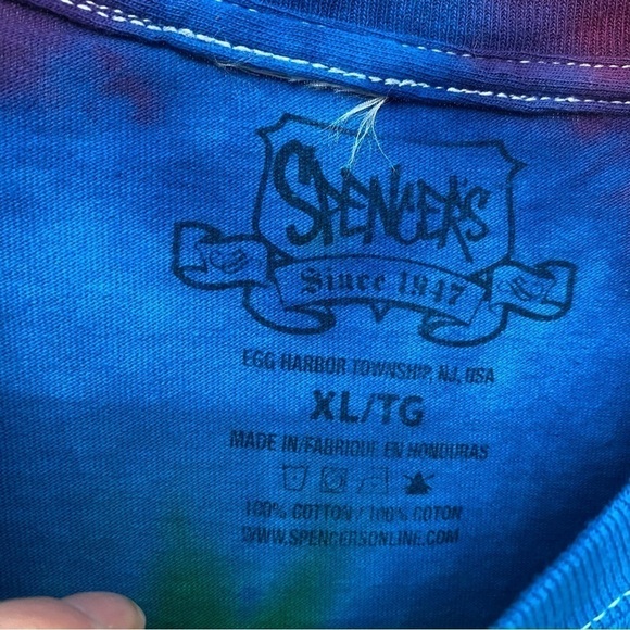 Spencer’s Tie Dye T-Shirt XL Unisex - Picture 6 of 8